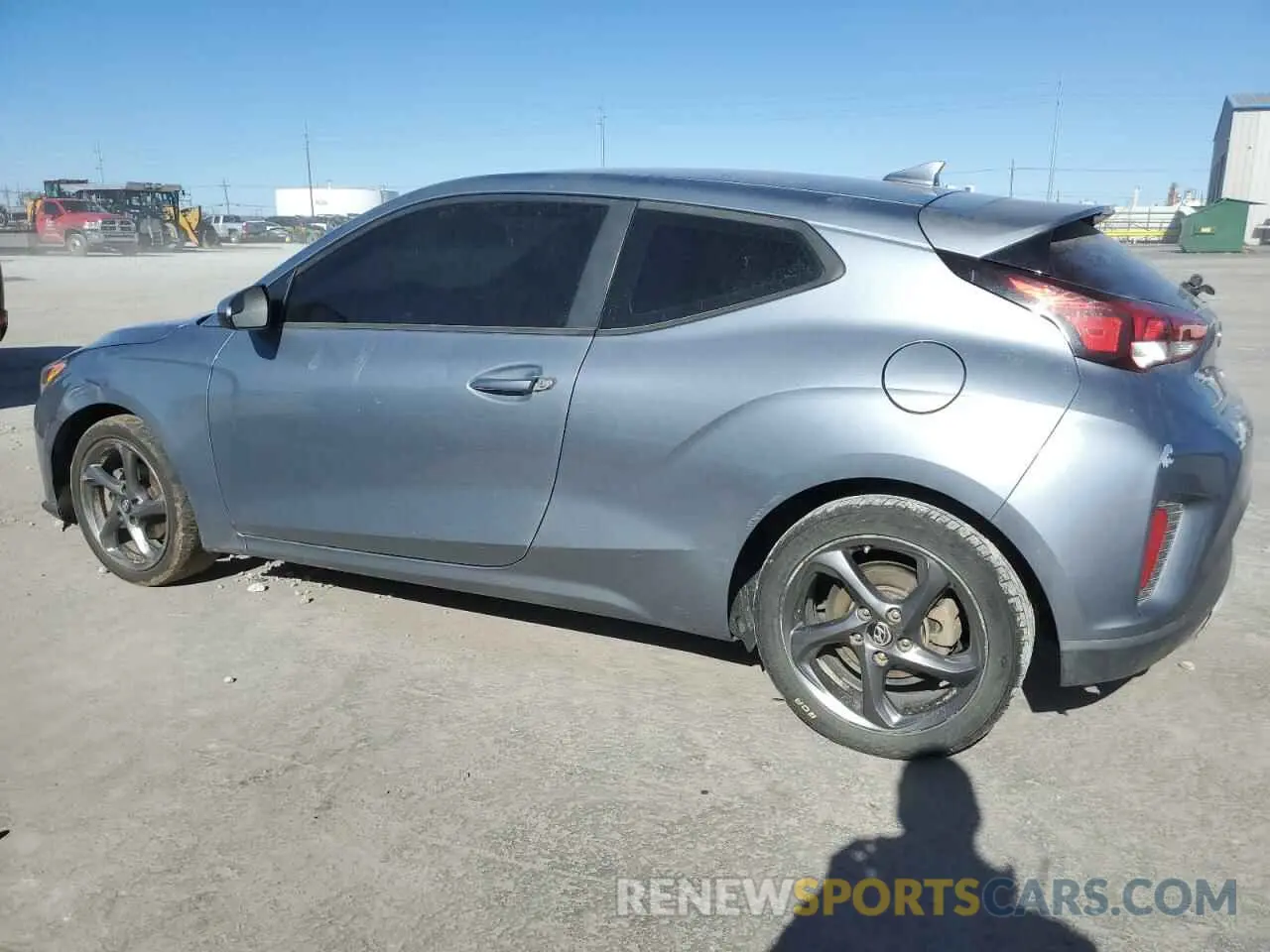 2 Photograph of a damaged car KMHTG6AF7KU018257 HYUNDAI VELOSTER 2019