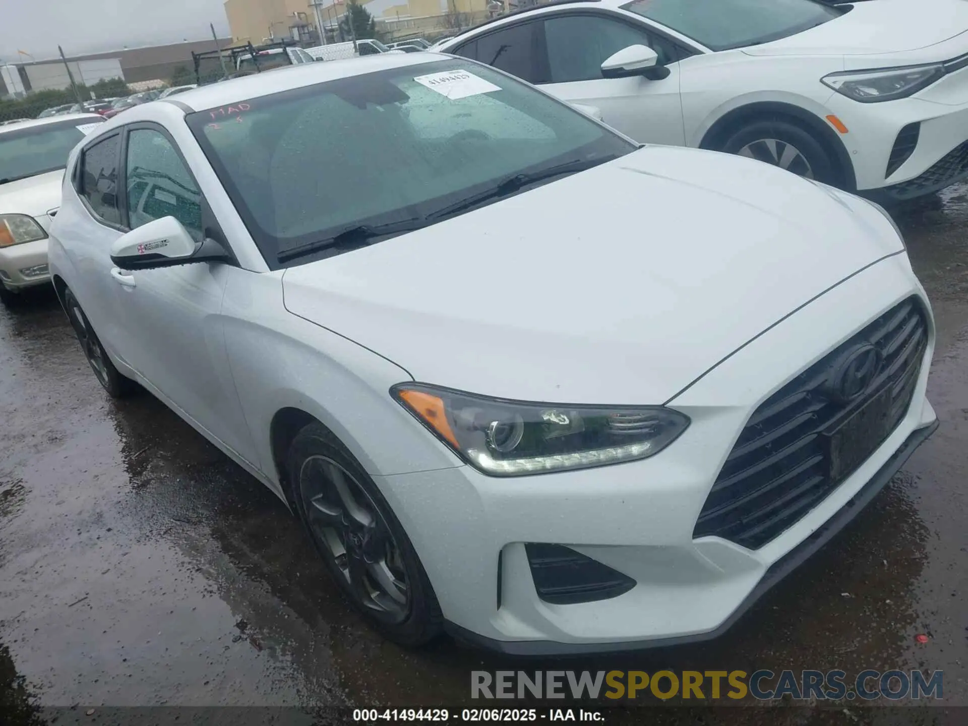 1 Photograph of a damaged car KMHTG6AF8KU019661 HYUNDAI VELOSTER 2019