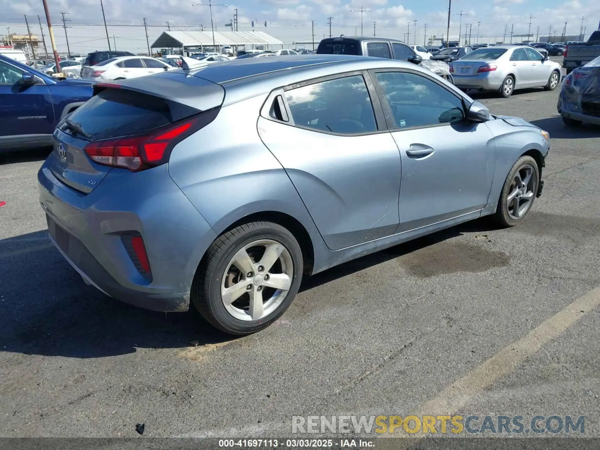 4 Фотография поврежденного автомобиля KMHTG6AF8KU019854 HYUNDAI VELOSTER 2019