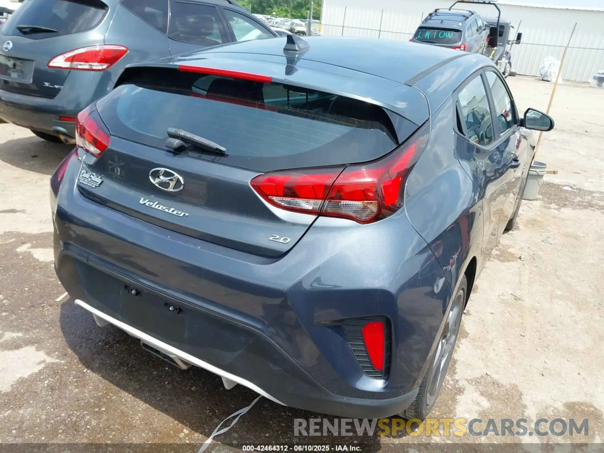 4 Фотография поврежденного автомобиля KMHTG6AF9KU020012 HYUNDAI VELOSTER 2019