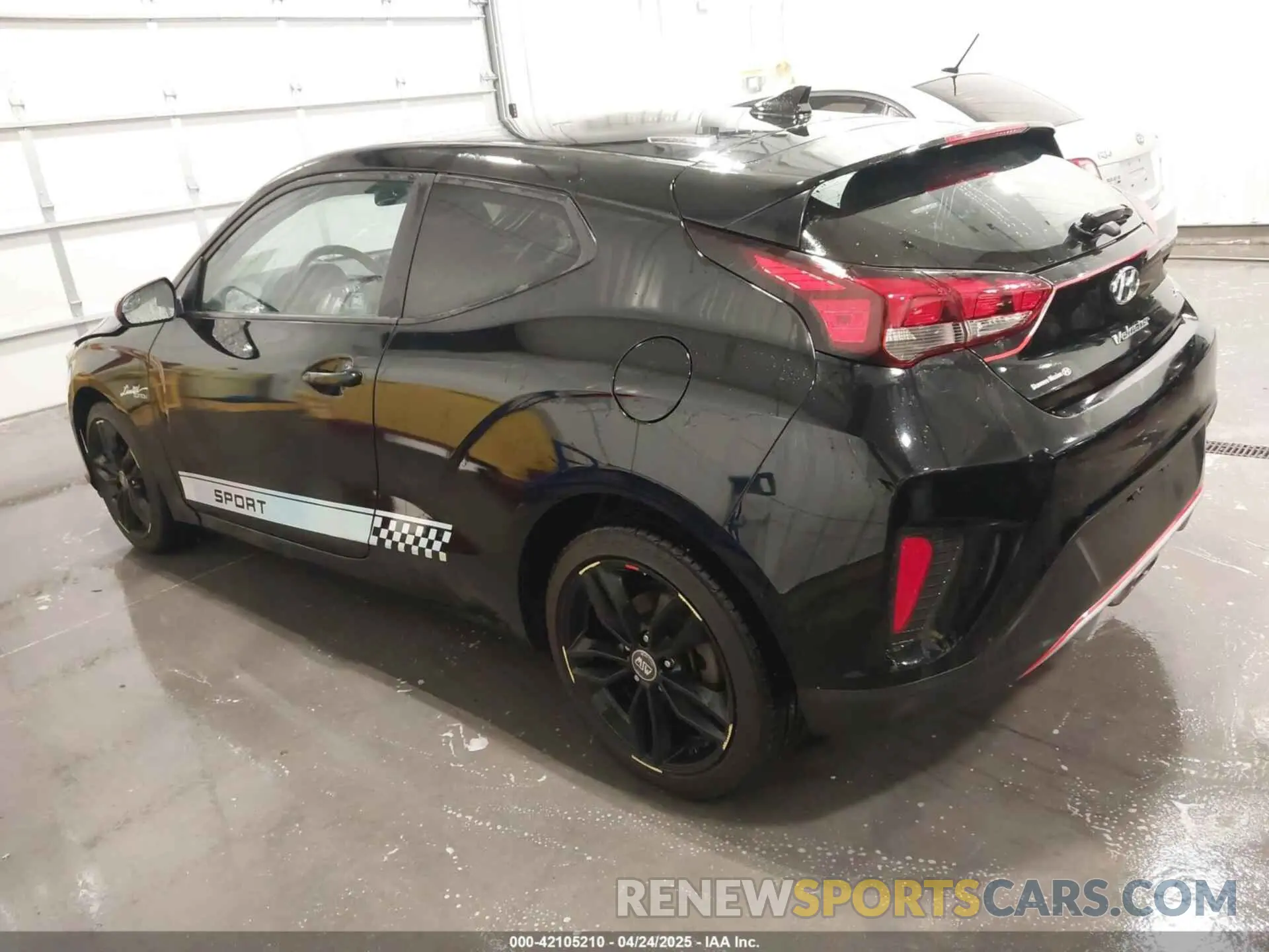 3 Photograph of a damaged car KMHTG6AFXKU011920 HYUNDAI VELOSTER 2019