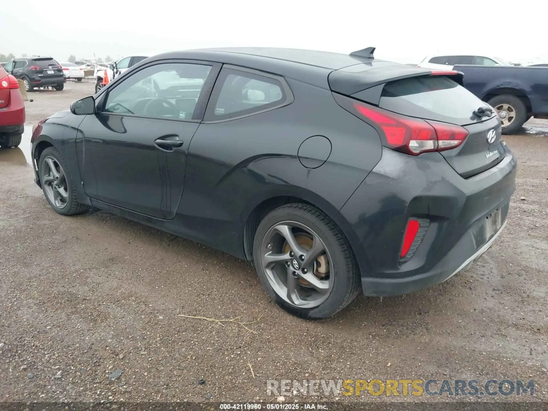 3 Photograph of a damaged car KMHTG6AFXKU019550 HYUNDAI VELOSTER 2019