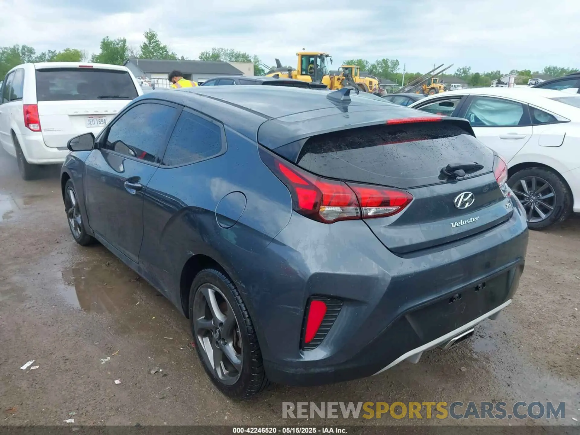 3 Photograph of a damaged car KMHTG6AFXKU019726 HYUNDAI VELOSTER 2019