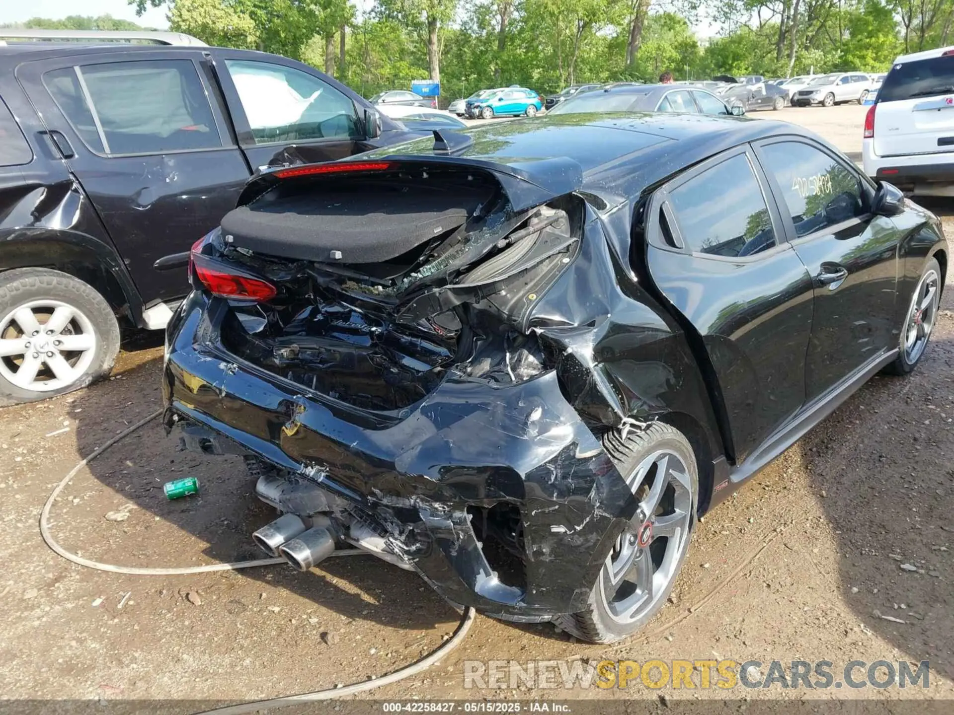 6 Photograph of a damaged car KMHTH6AB3KU012708 HYUNDAI VELOSTER 2019