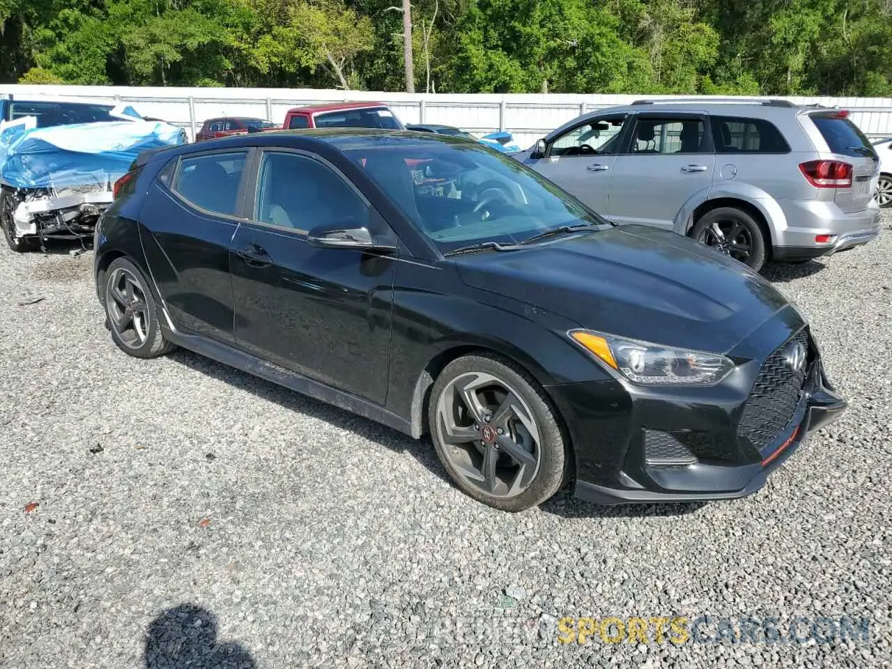 4 Фотография поврежденного автомобиля KMHTH6AB3KU013504 HYUNDAI VELOSTER 2019