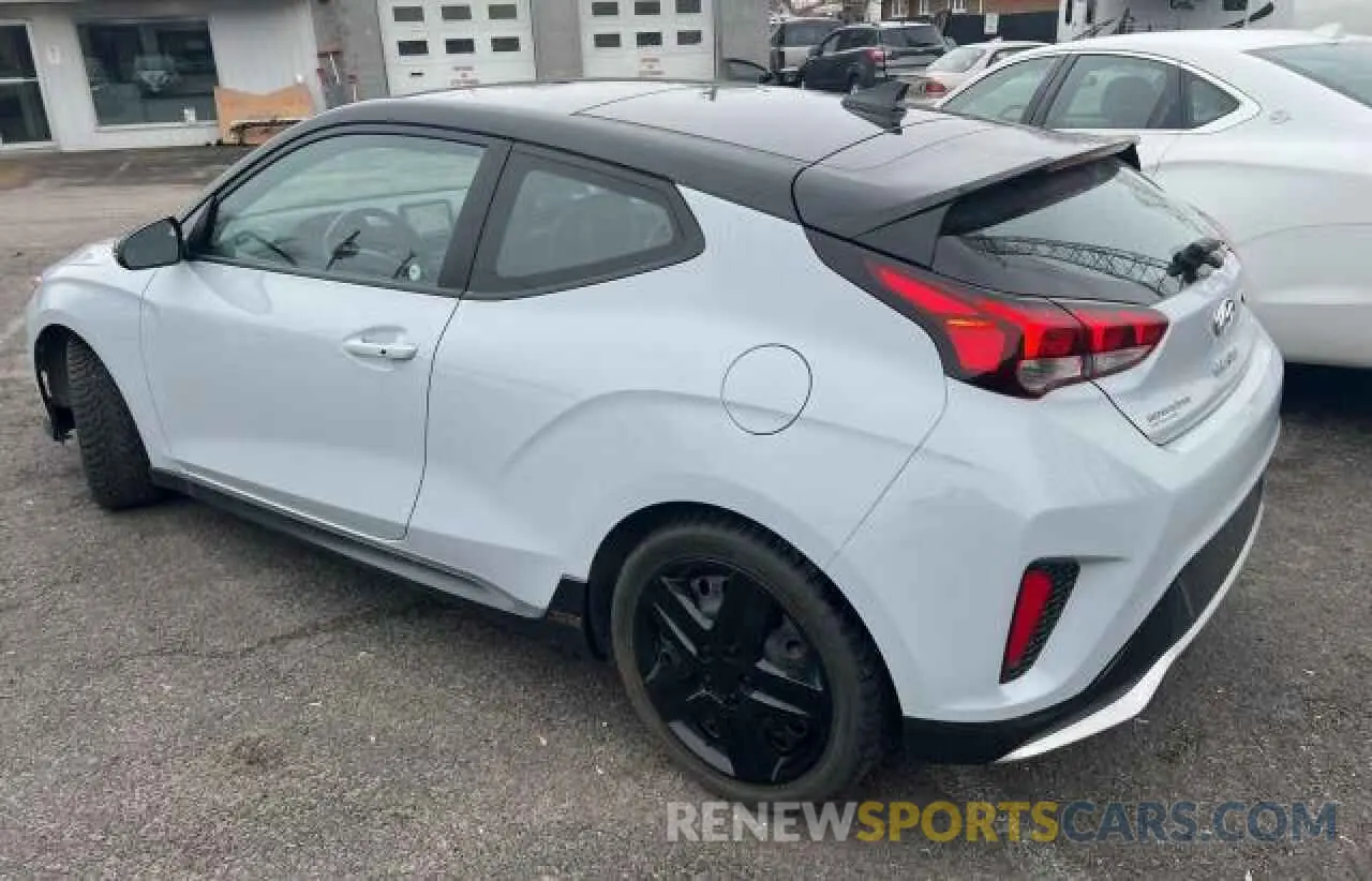 3 Photograph of a damaged car KMHTH6AB4KU002267 HYUNDAI VELOSTER 2019