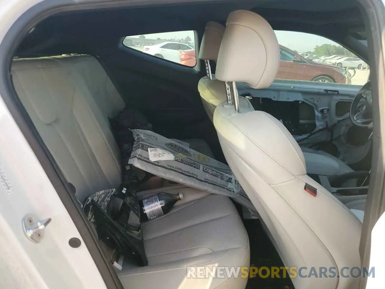 10 Photograph of a damaged car KMHTH6AB4KU009686 HYUNDAI VELOSTER 2019