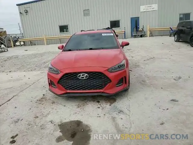 10 Photograph of a damaged car KMHTH6AB6KU007275 HYUNDAI VELOSTER 2019