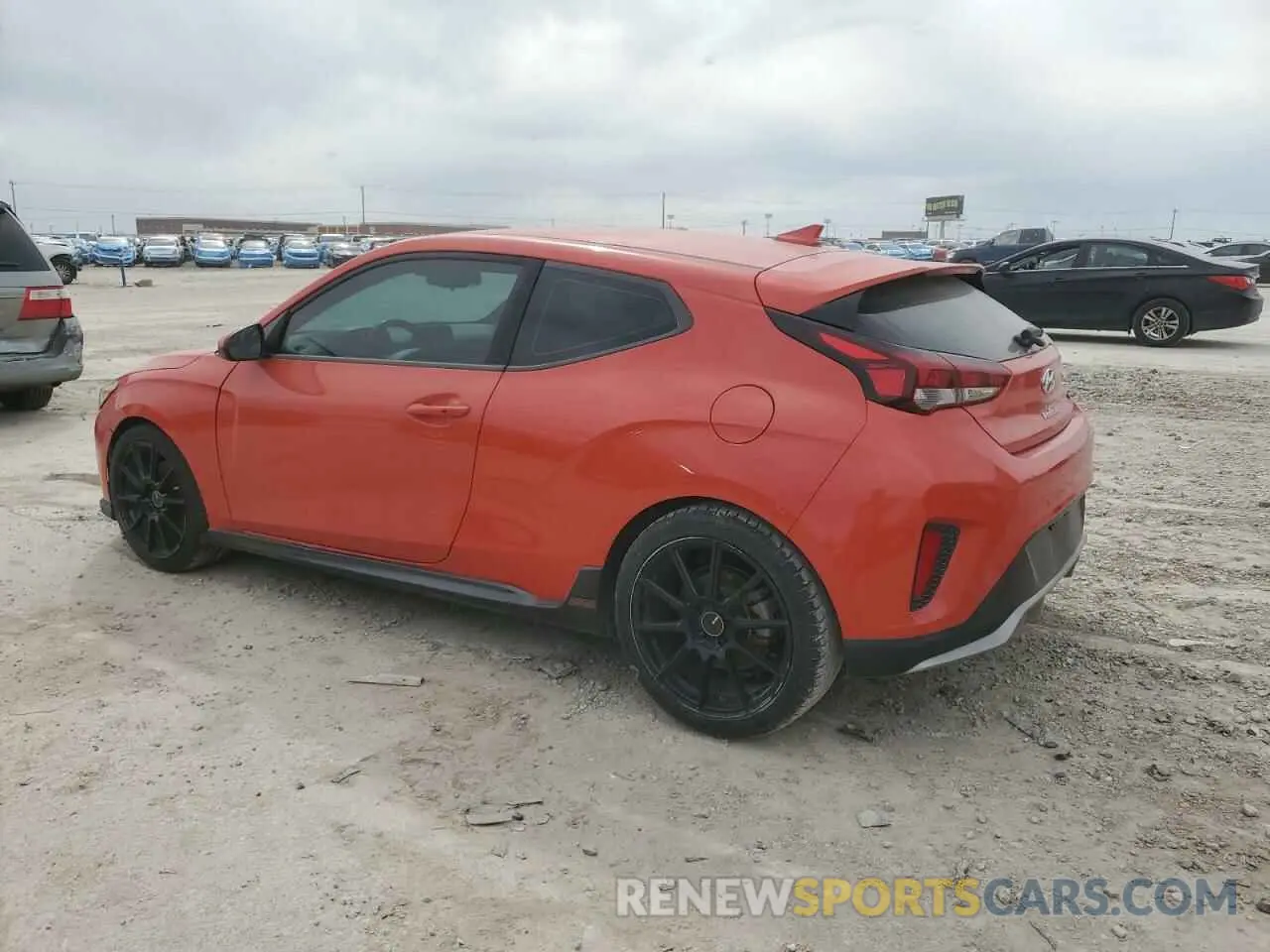 2 Photograph of a damaged car KMHTH6AB6KU007275 HYUNDAI VELOSTER 2019