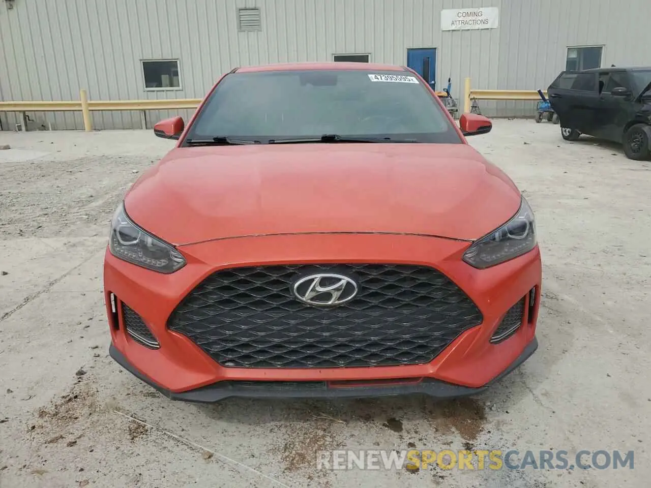 5 Photograph of a damaged car KMHTH6AB6KU007275 HYUNDAI VELOSTER 2019