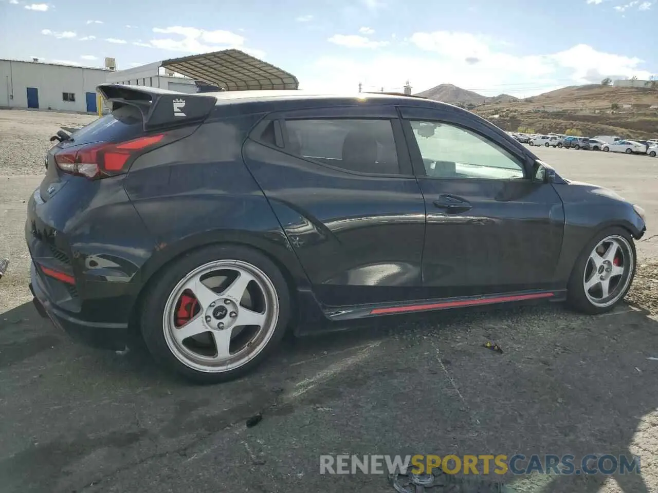 3 Photograph of a damaged car KMHT36AH6LU005983 HYUNDAI VELOSTER 2020