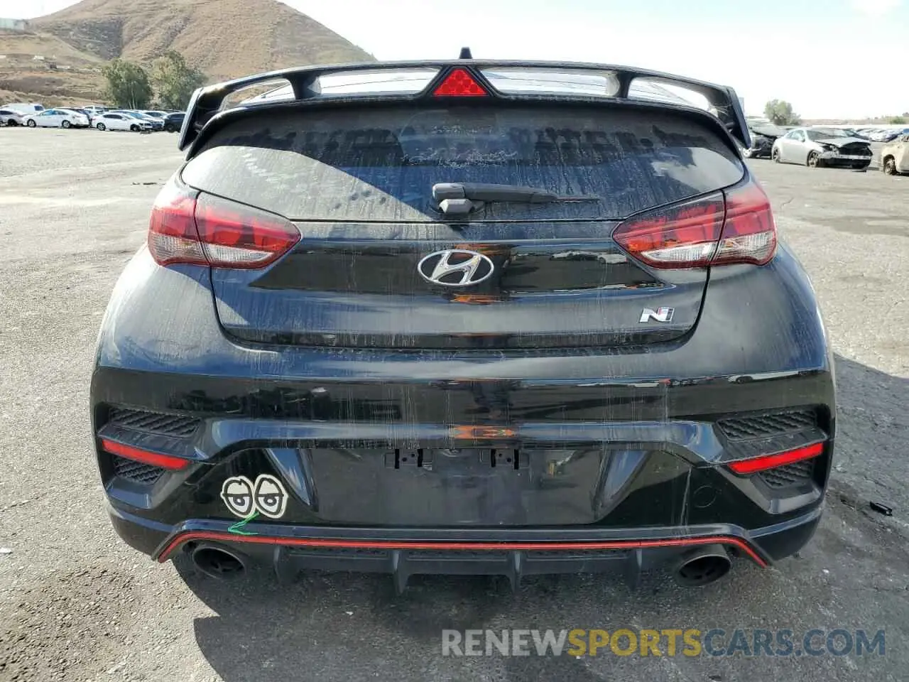 6 Photograph of a damaged car KMHT36AH6LU005983 HYUNDAI VELOSTER 2020