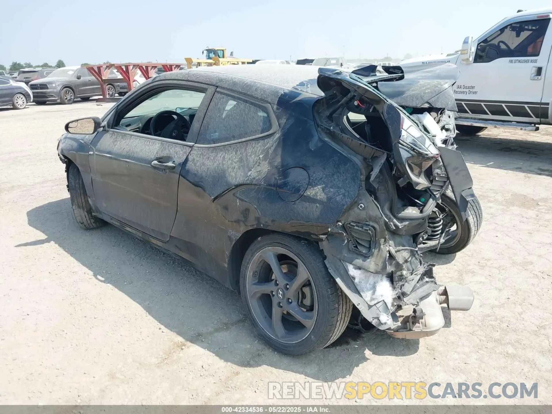 3 Photograph of a damaged car KMHTG6AF6LU023144 HYUNDAI VELOSTER 2020