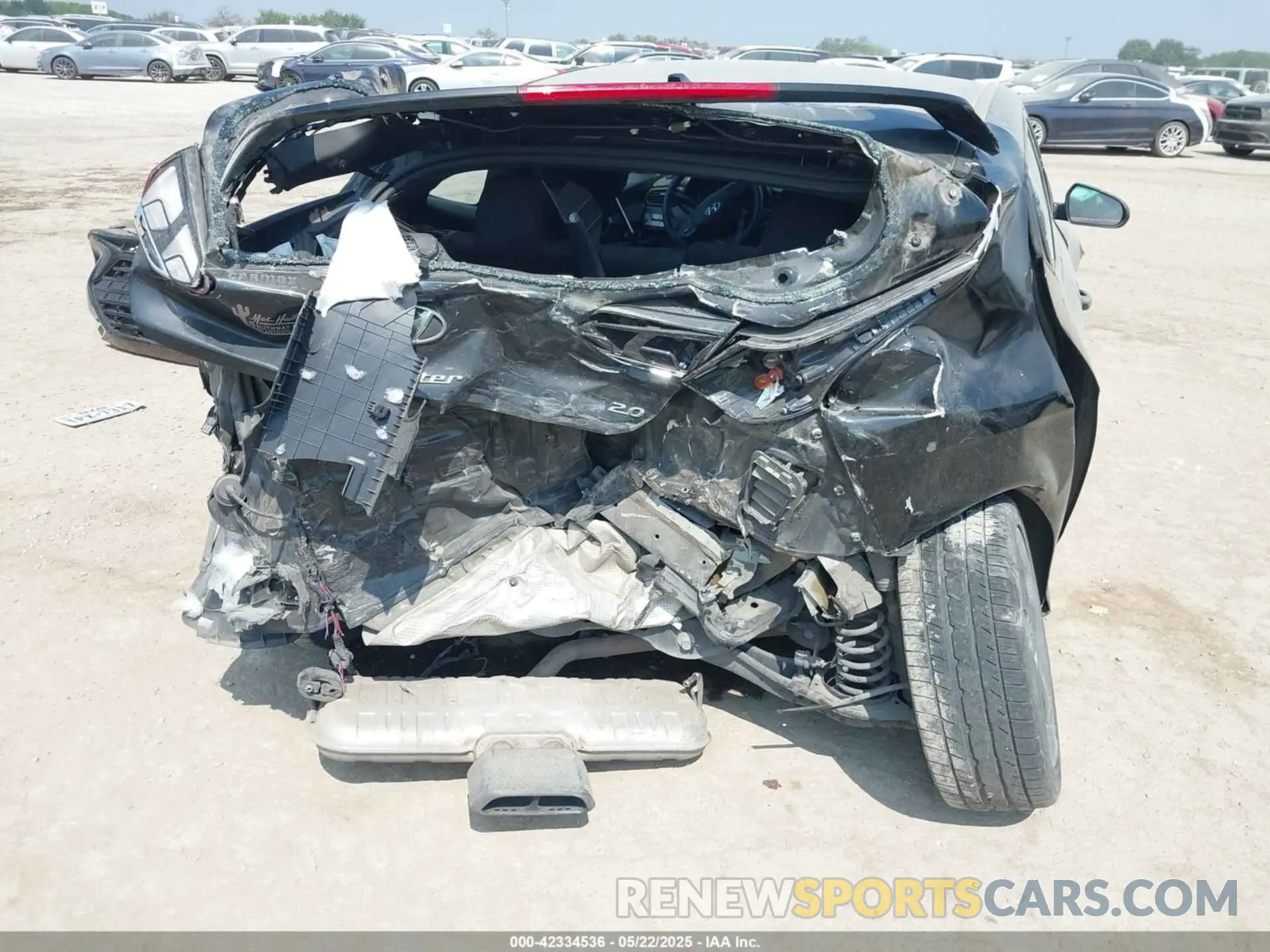 6 Photograph of a damaged car KMHTG6AF6LU023144 HYUNDAI VELOSTER 2020