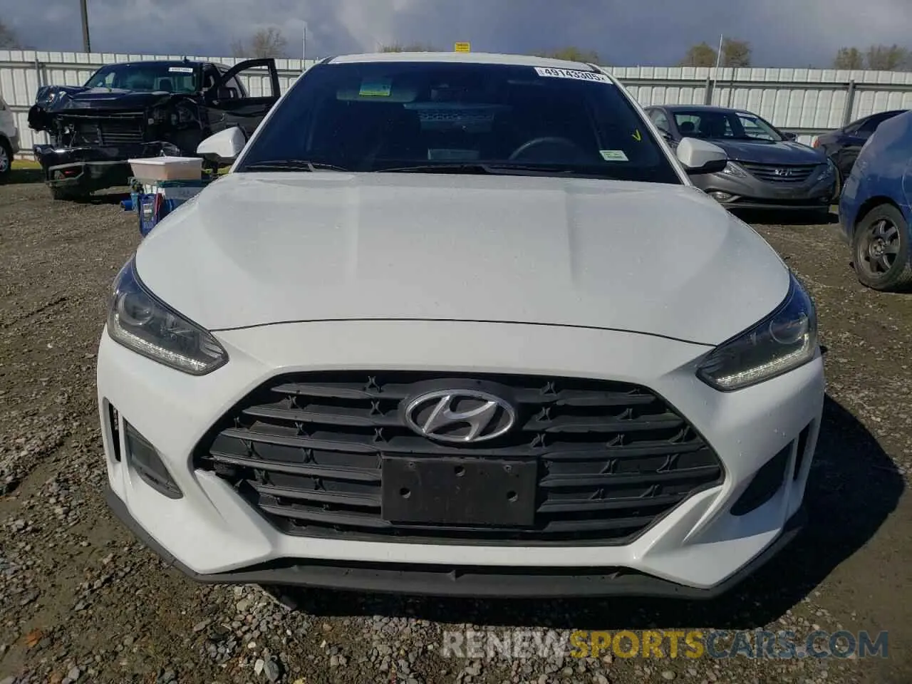 5 Photograph of a damaged car KMHTG6AF6LU030790 HYUNDAI VELOSTER 2020
