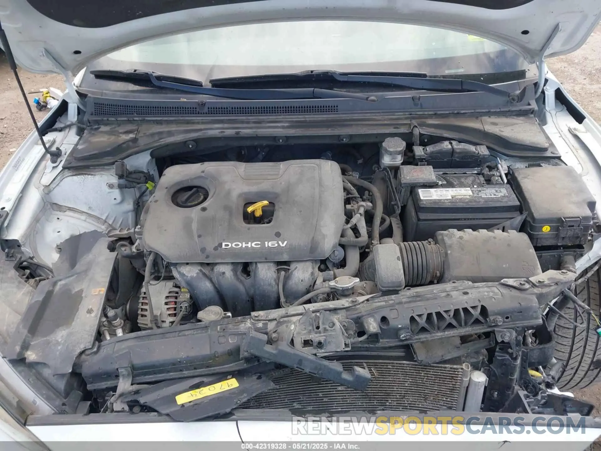 10 Фотография поврежденного автомобиля KMHTG6AF8LU028992 HYUNDAI VELOSTER 2020