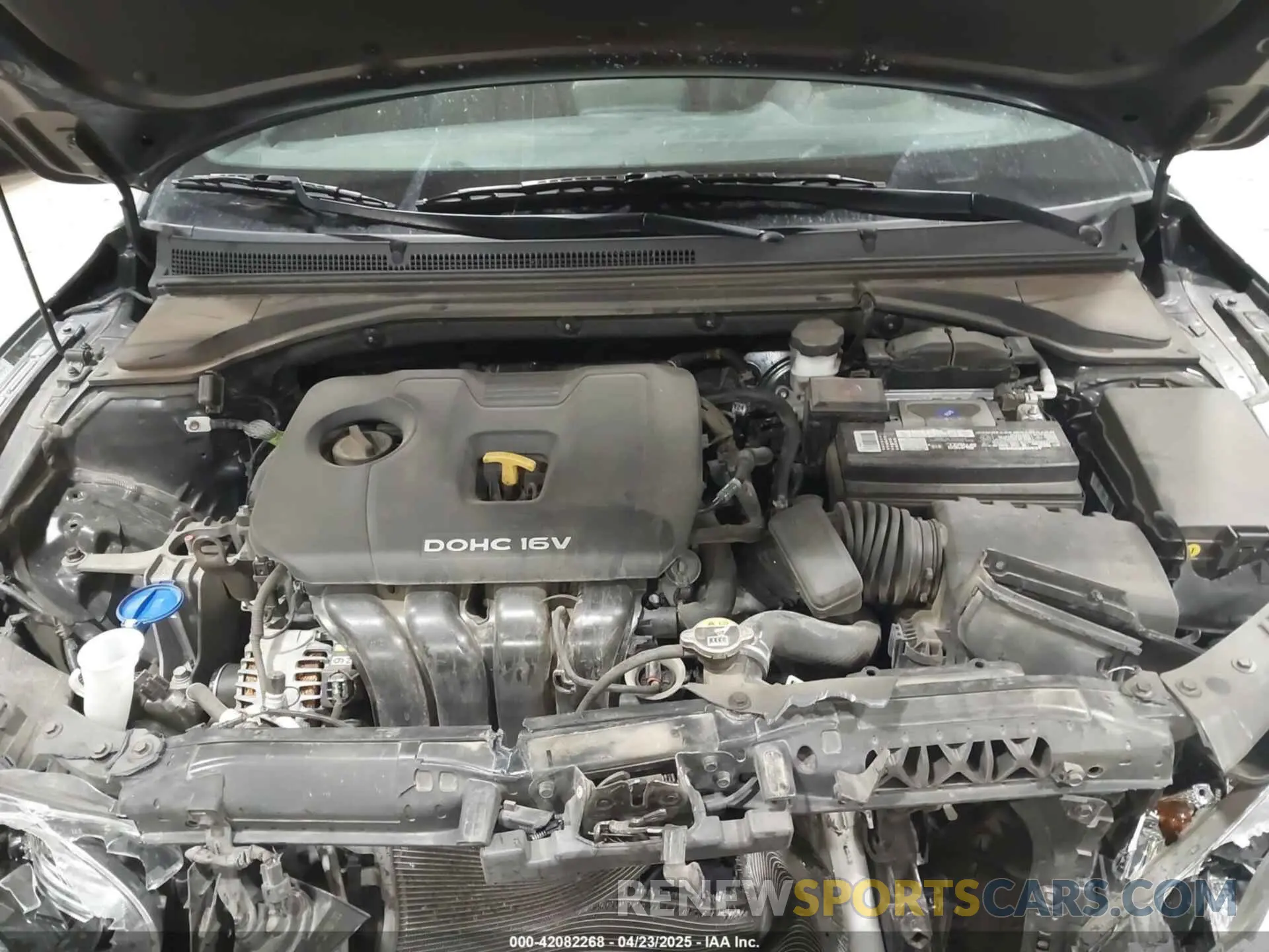 10 Photograph of a damaged car KMHTG6AF8LU030421 HYUNDAI VELOSTER 2020