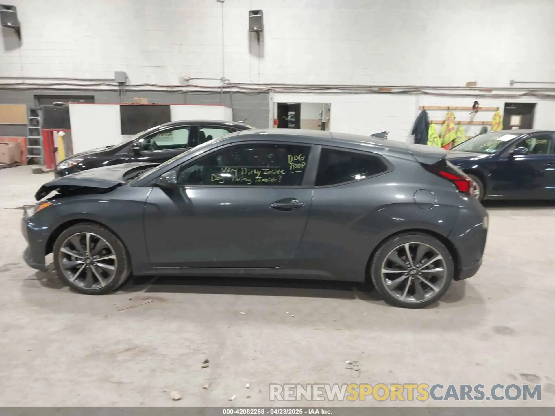 14 Photograph of a damaged car KMHTG6AF8LU030421 HYUNDAI VELOSTER 2020