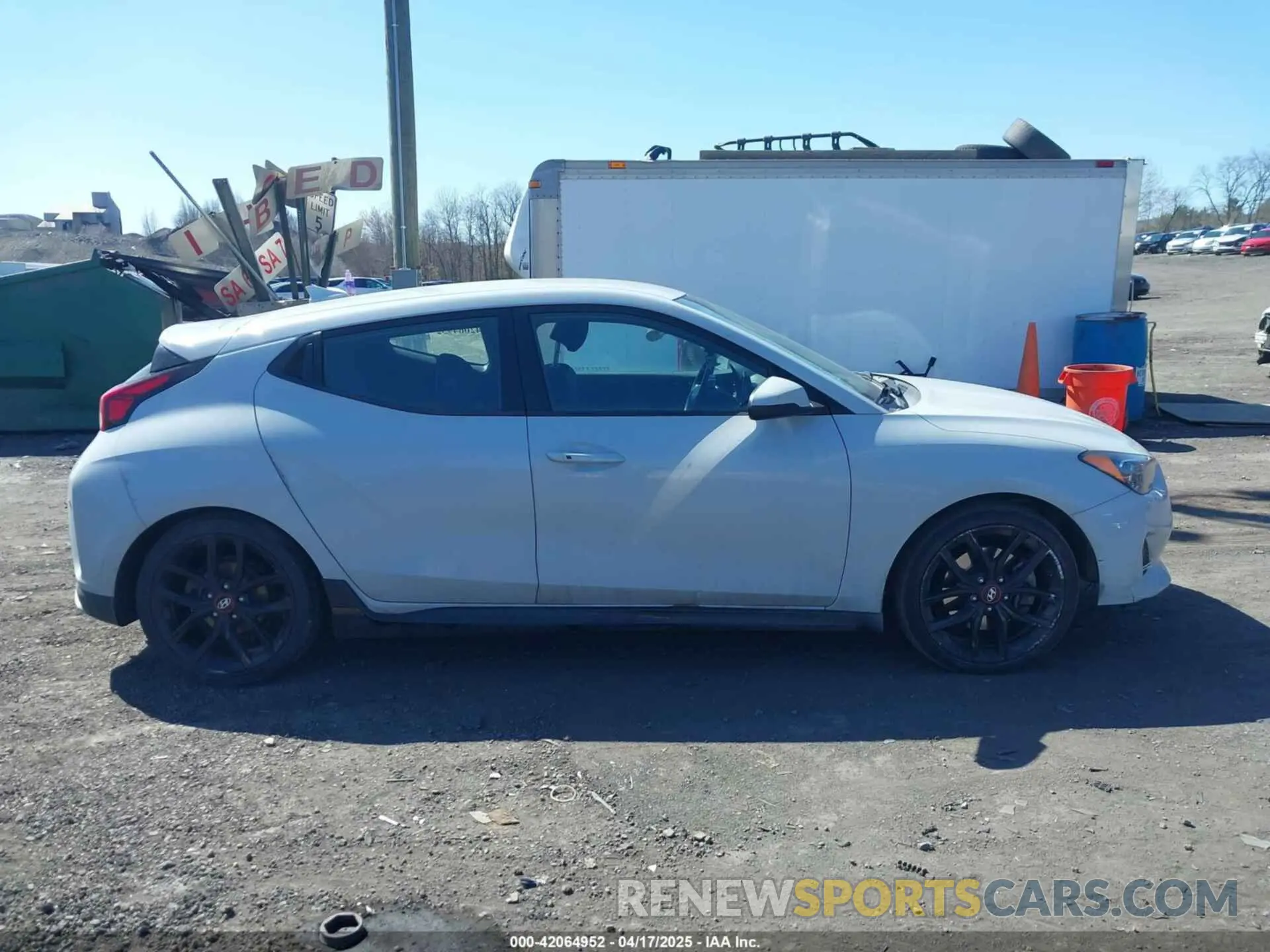 13 Photograph of a damaged car KMHTH6AB1LU027676 HYUNDAI VELOSTER 2020