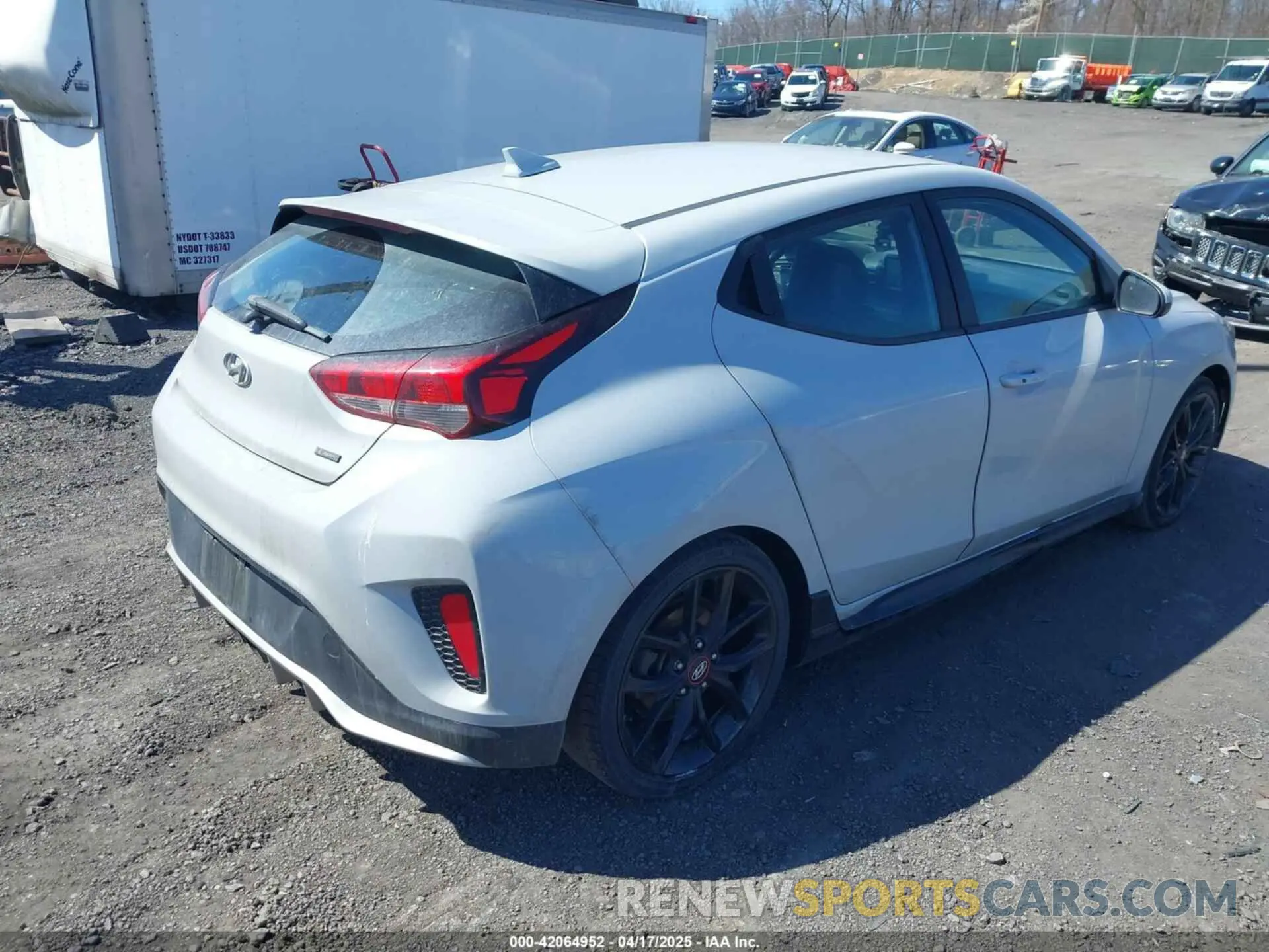 4 Photograph of a damaged car KMHTH6AB1LU027676 HYUNDAI VELOSTER 2020