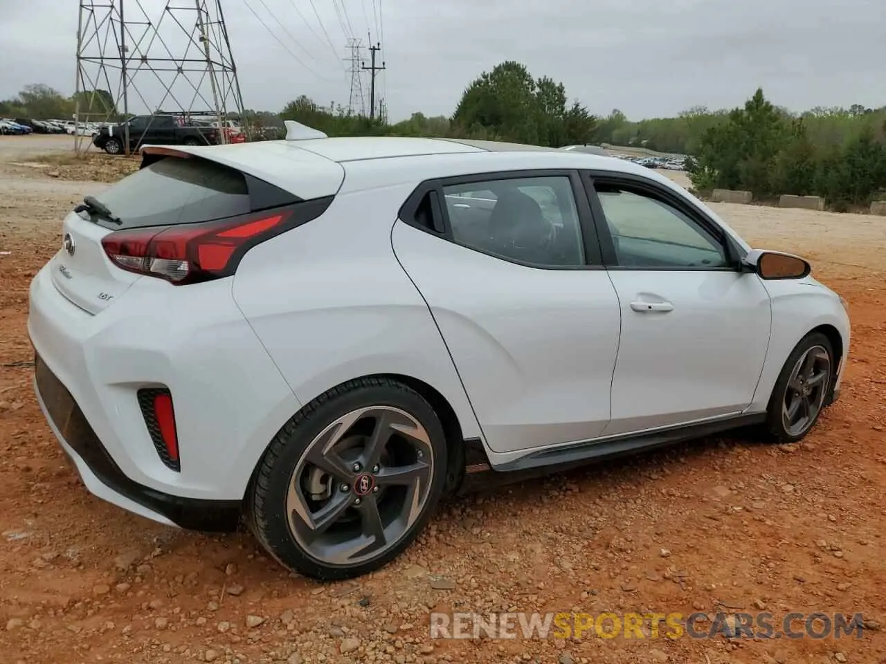 3 Photograph of a damaged car KMHTH6AB6LU021310 HYUNDAI VELOSTER 2020