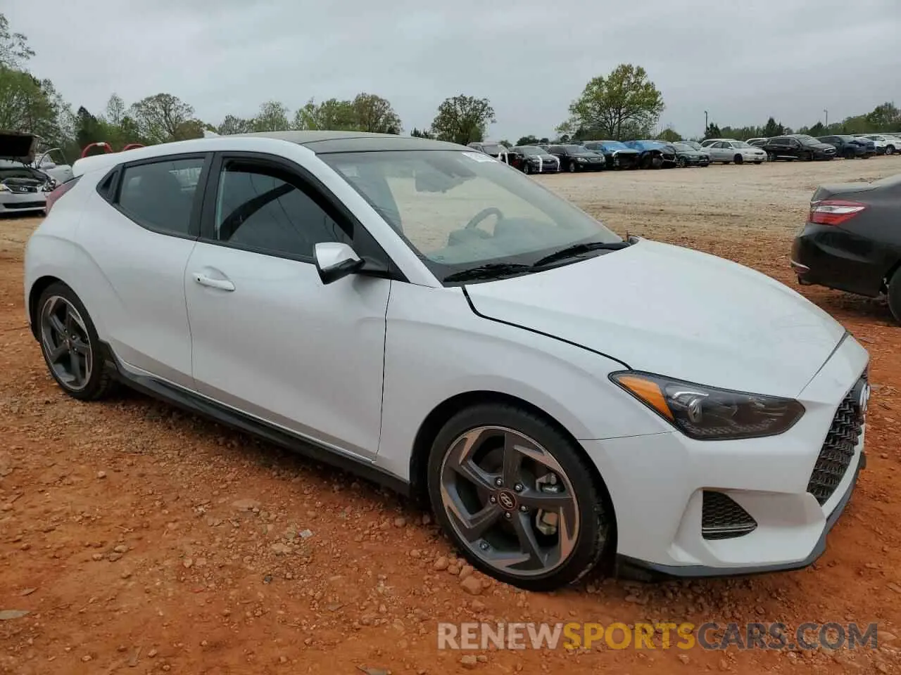 4 Photograph of a damaged car KMHTH6AB6LU021310 HYUNDAI VELOSTER 2020