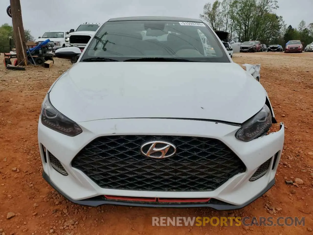 5 Photograph of a damaged car KMHTH6AB6LU021310 HYUNDAI VELOSTER 2020