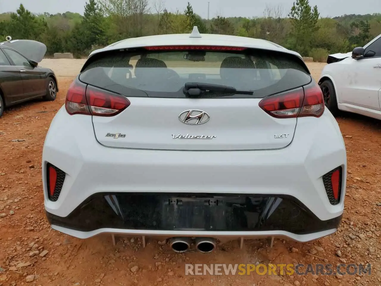 6 Photograph of a damaged car KMHTH6AB6LU021310 HYUNDAI VELOSTER 2020