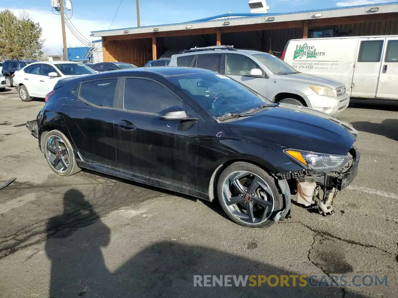 4 Photograph of a damaged car KMHTH6AB6LU024403 HYUNDAI VELOSTER 2020