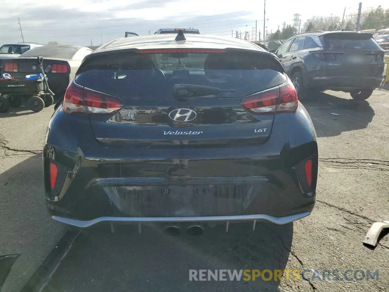 6 Photograph of a damaged car KMHTH6AB6LU024403 HYUNDAI VELOSTER 2020
