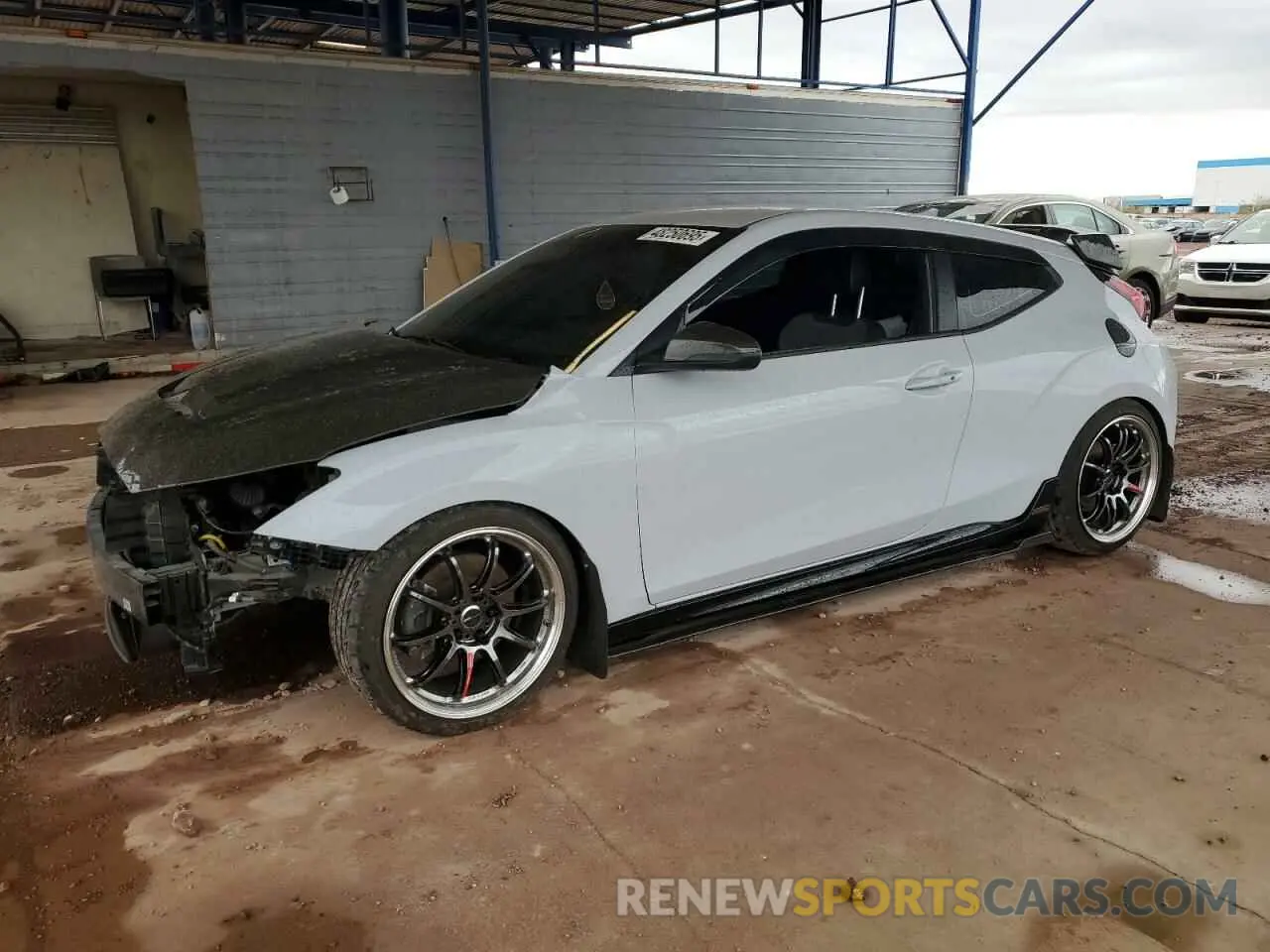 1 Photograph of a damaged car KMHTH6AB8LU028582 HYUNDAI VELOSTER 2020