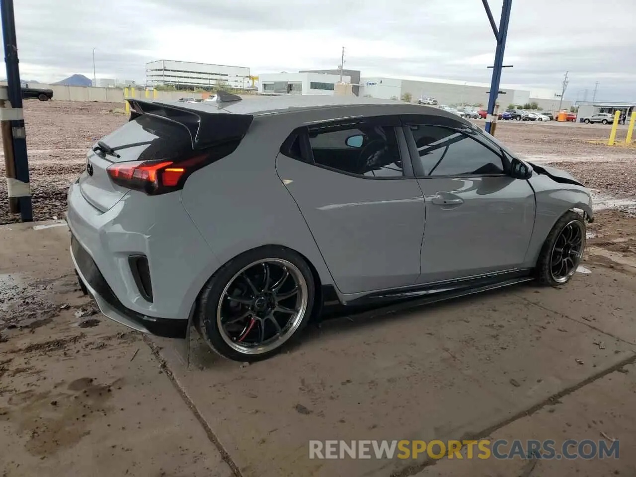 3 Photograph of a damaged car KMHTH6AB8LU028582 HYUNDAI VELOSTER 2020