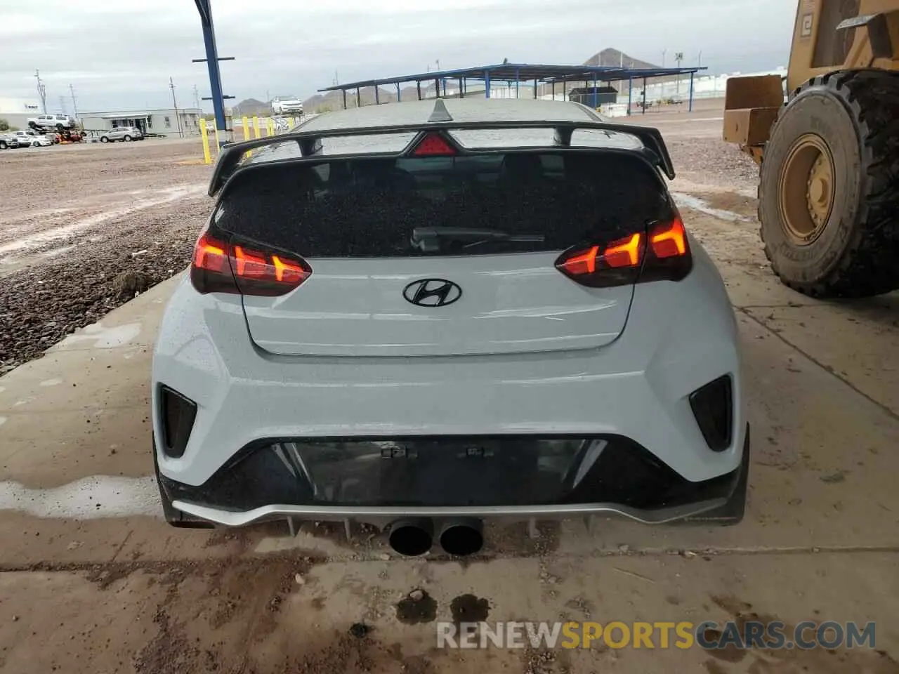 6 Photograph of a damaged car KMHTH6AB8LU028582 HYUNDAI VELOSTER 2020
