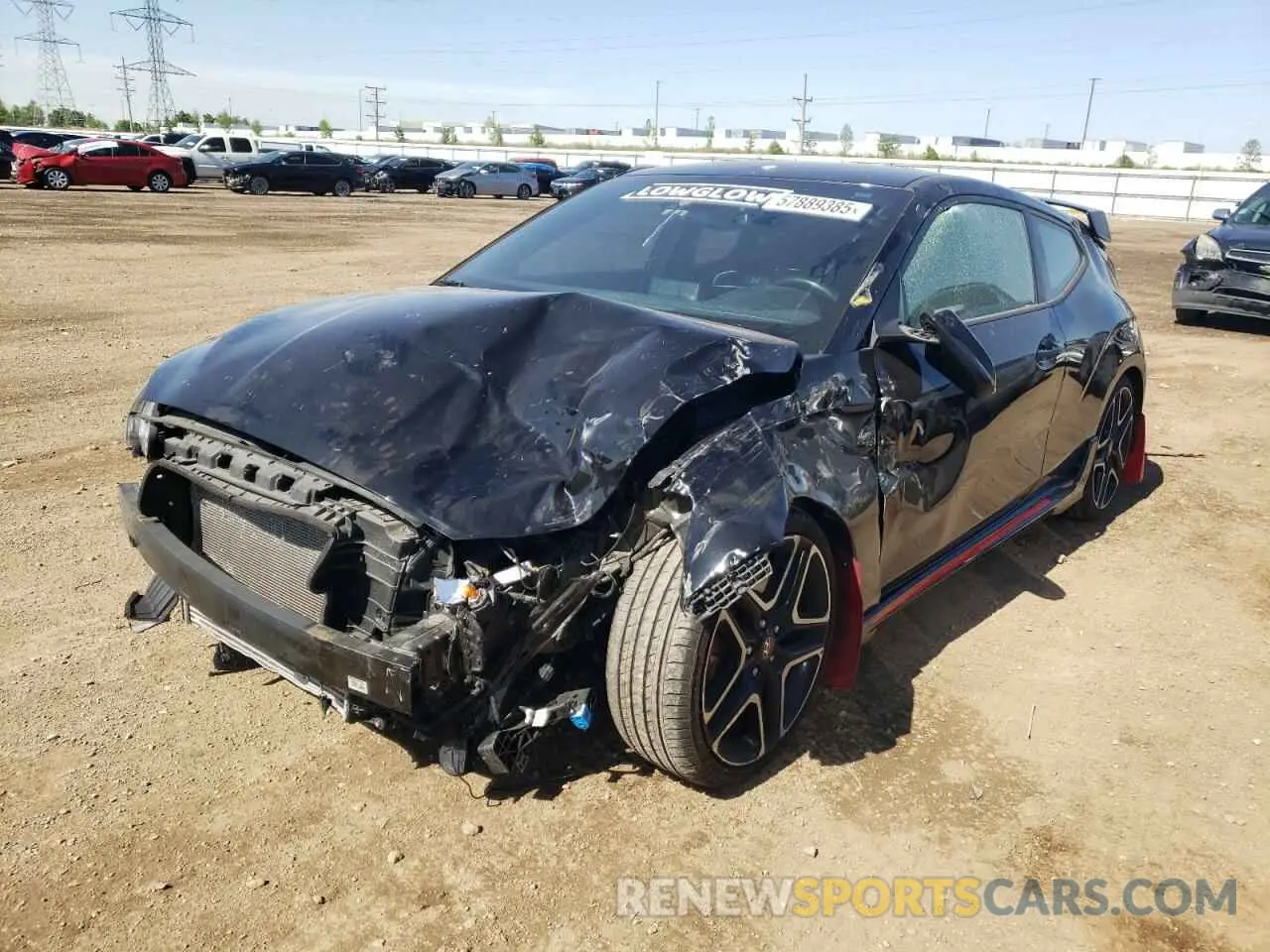 1 Фотография поврежденного автомобиля KMHT36AH0MU009934 HYUNDAI VELOSTER 2021