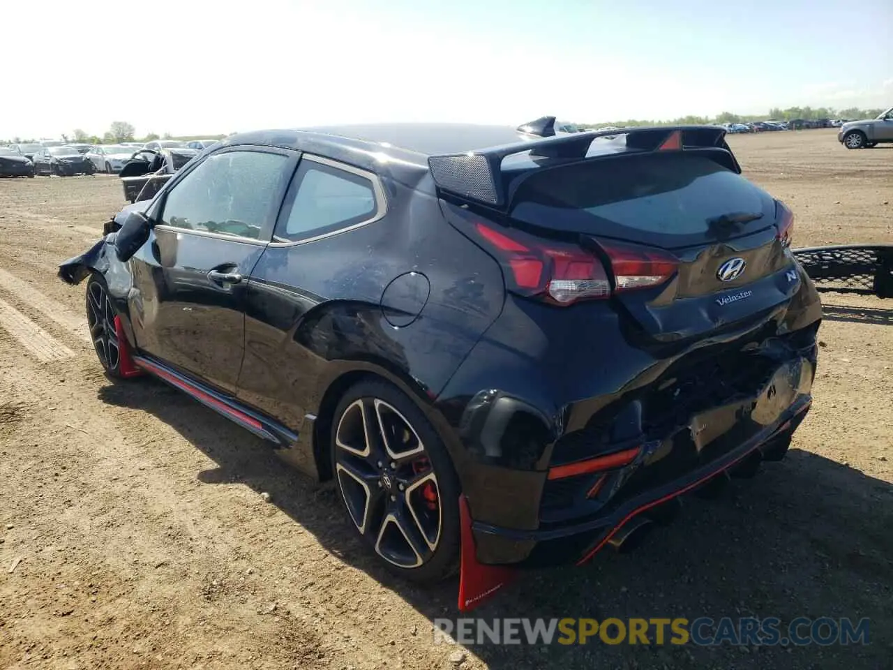 2 Фотография поврежденного автомобиля KMHT36AH0MU009934 HYUNDAI VELOSTER 2021