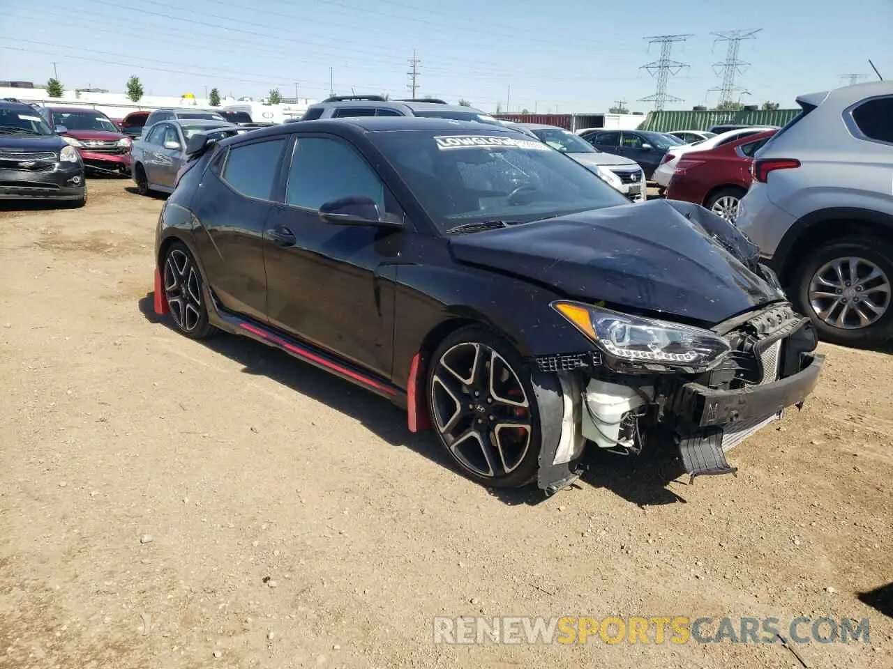 4 Фотография поврежденного автомобиля KMHT36AH0MU009934 HYUNDAI VELOSTER 2021