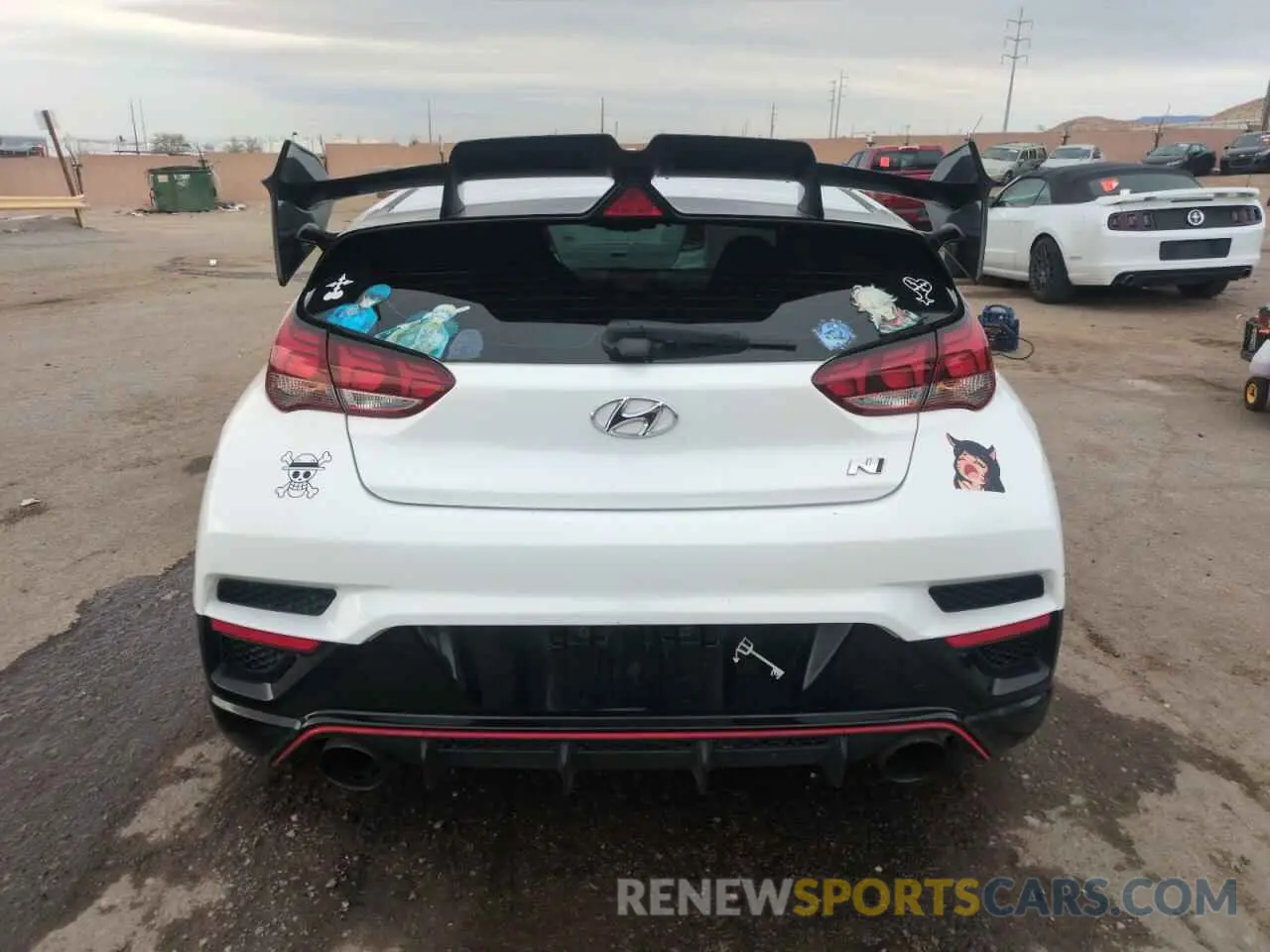 6 Photograph of a damaged car KMHT36AH9MU010242 HYUNDAI VELOSTER 2021