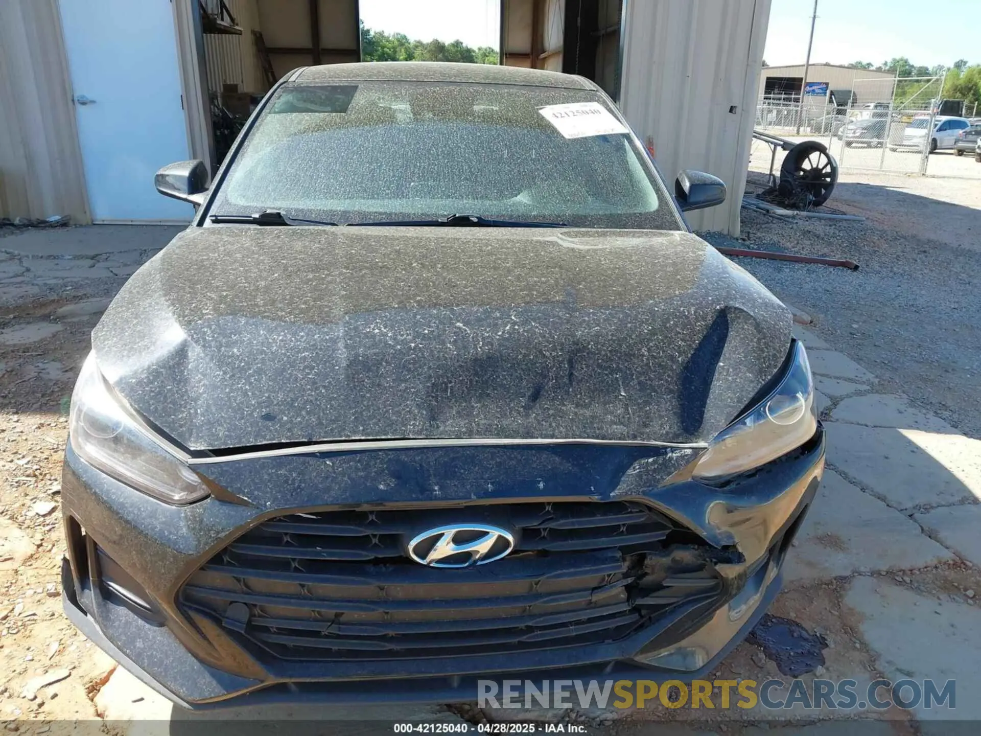 12 Photograph of a damaged car KMHTG6AF0MU032598 HYUNDAI VELOSTER 2021