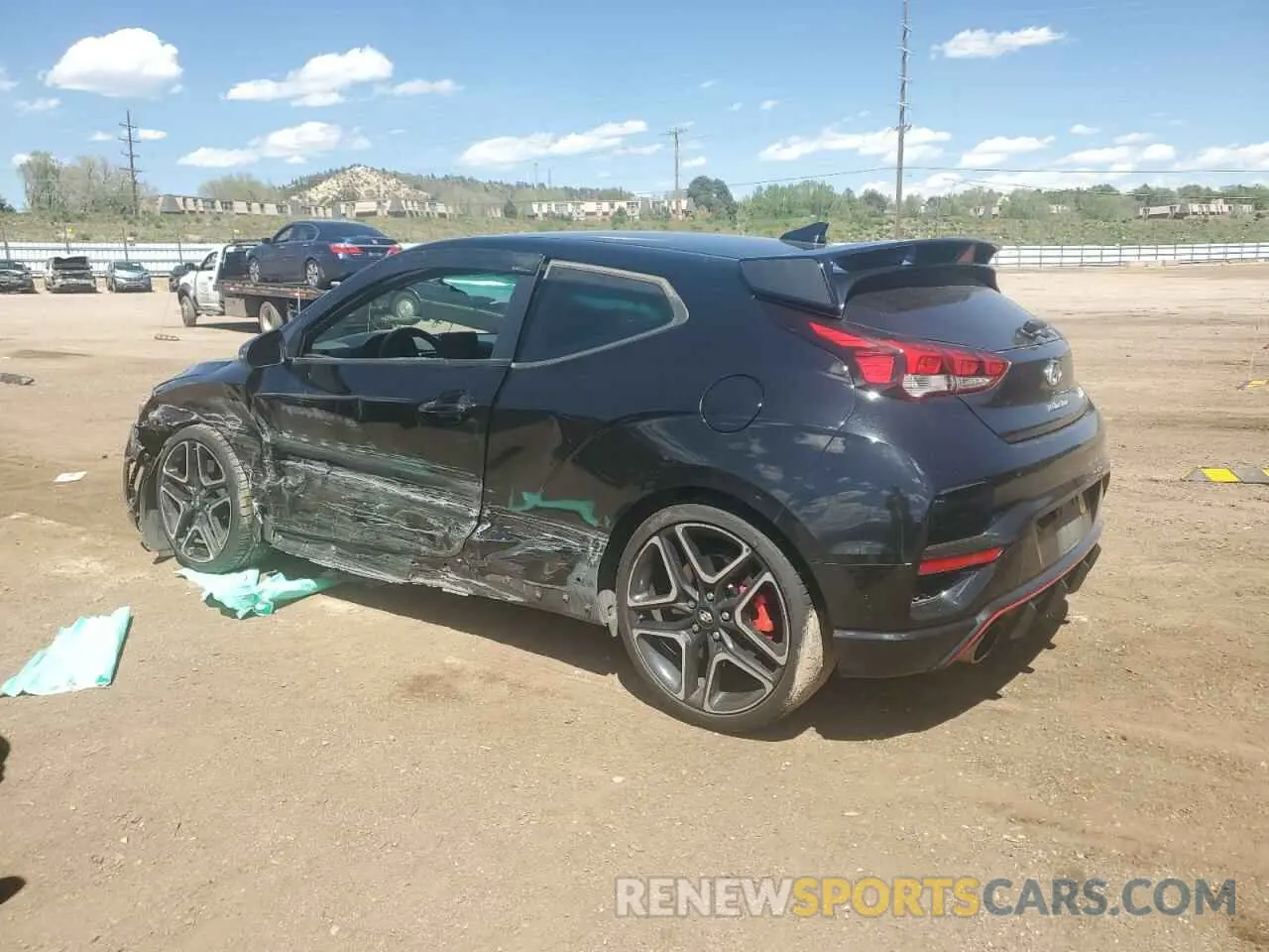 2 Photograph of a damaged car KMHT36AH1NU012911 HYUNDAI VELOSTER 2022