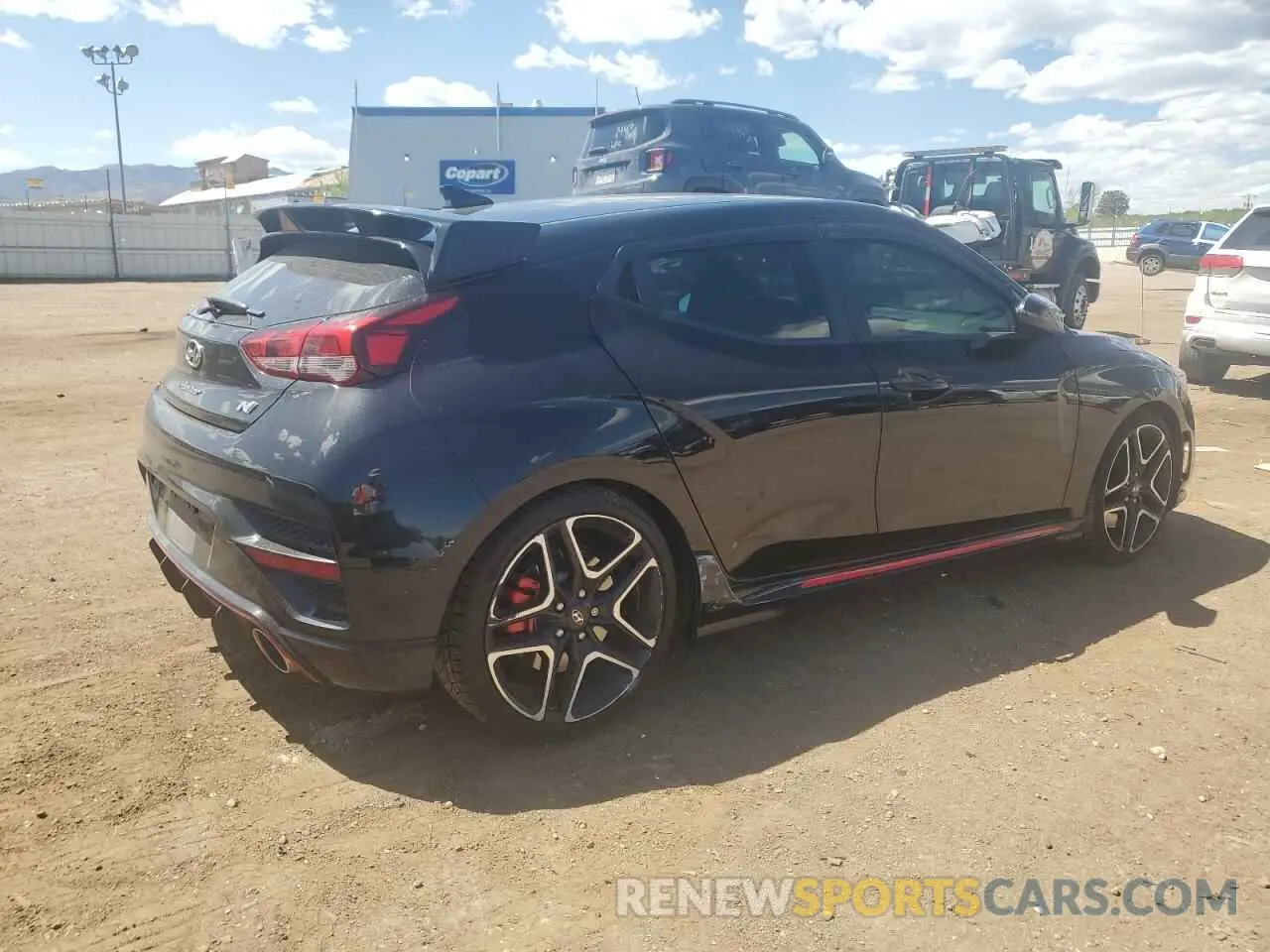 3 Photograph of a damaged car KMHT36AH1NU012911 HYUNDAI VELOSTER 2022