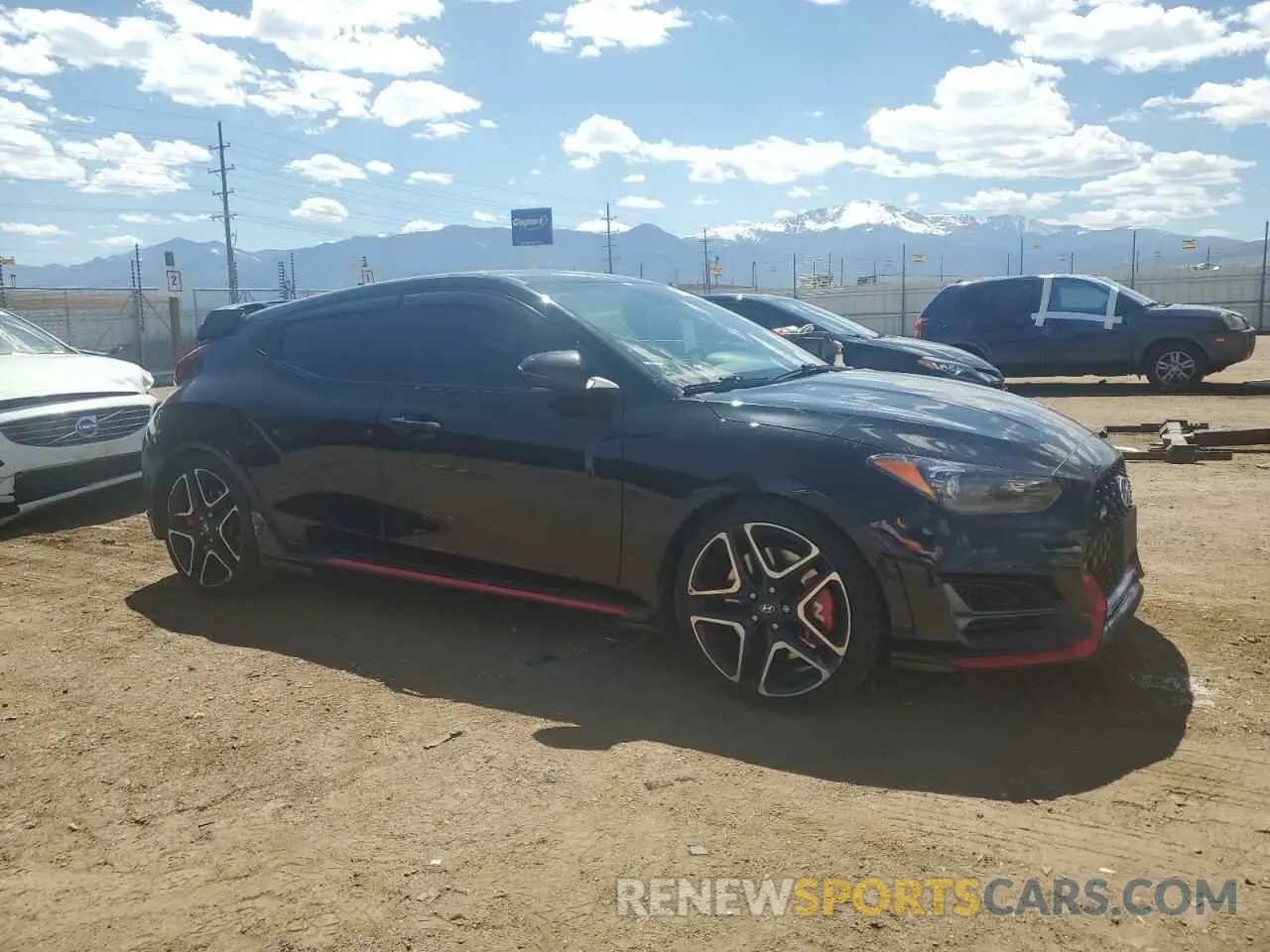 4 Photograph of a damaged car KMHT36AH1NU012911 HYUNDAI VELOSTER 2022