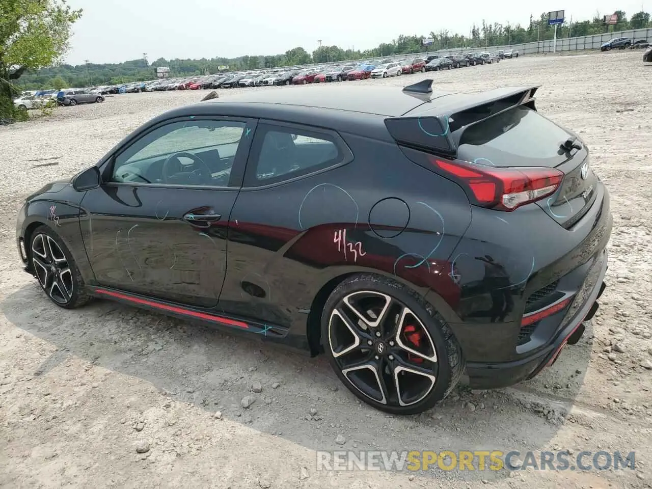 2 Photograph of a damaged car KMHT36AH1NU015422 HYUNDAI VELOSTER 2022