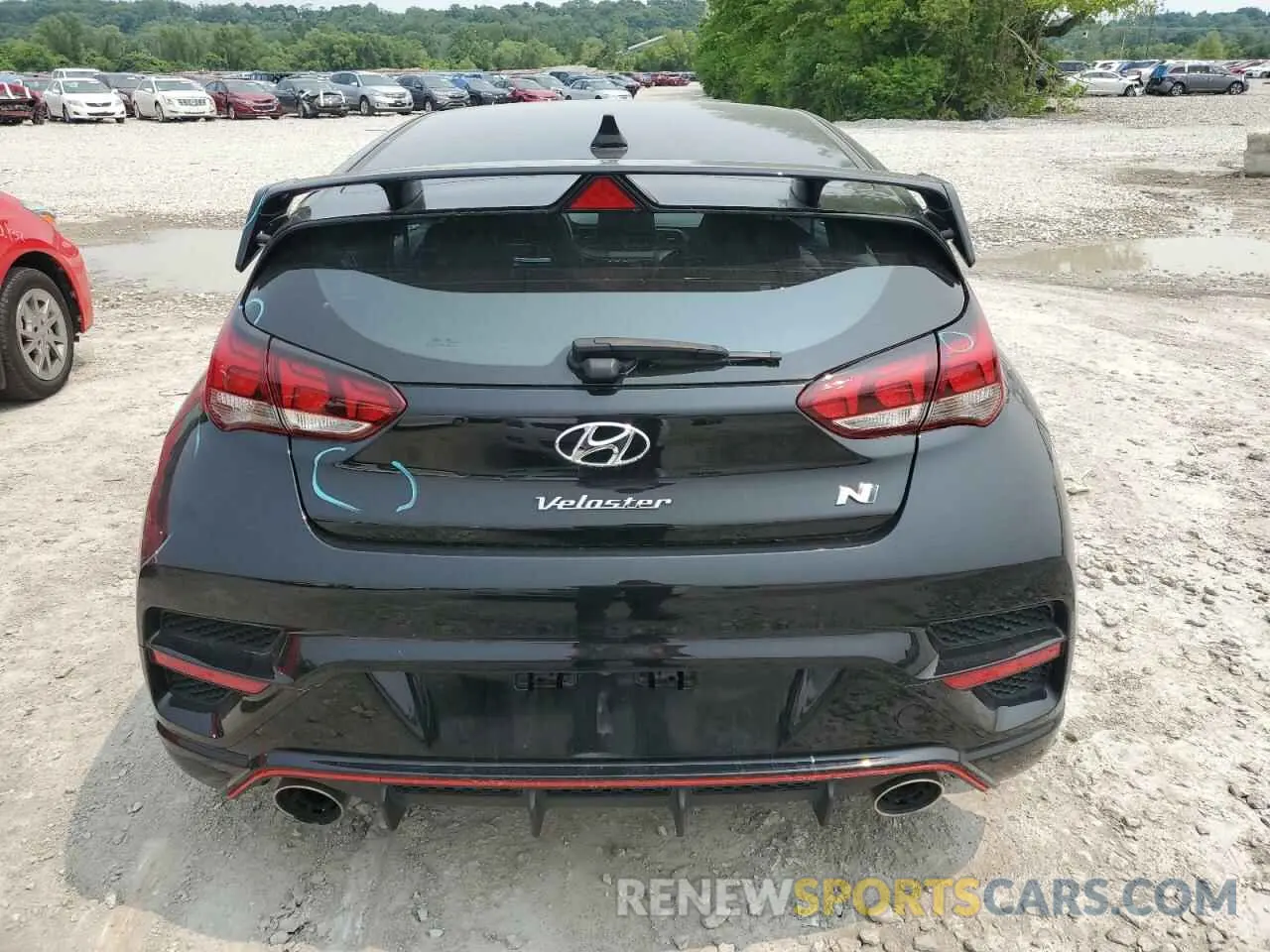 6 Photograph of a damaged car KMHT36AH1NU015422 HYUNDAI VELOSTER 2022