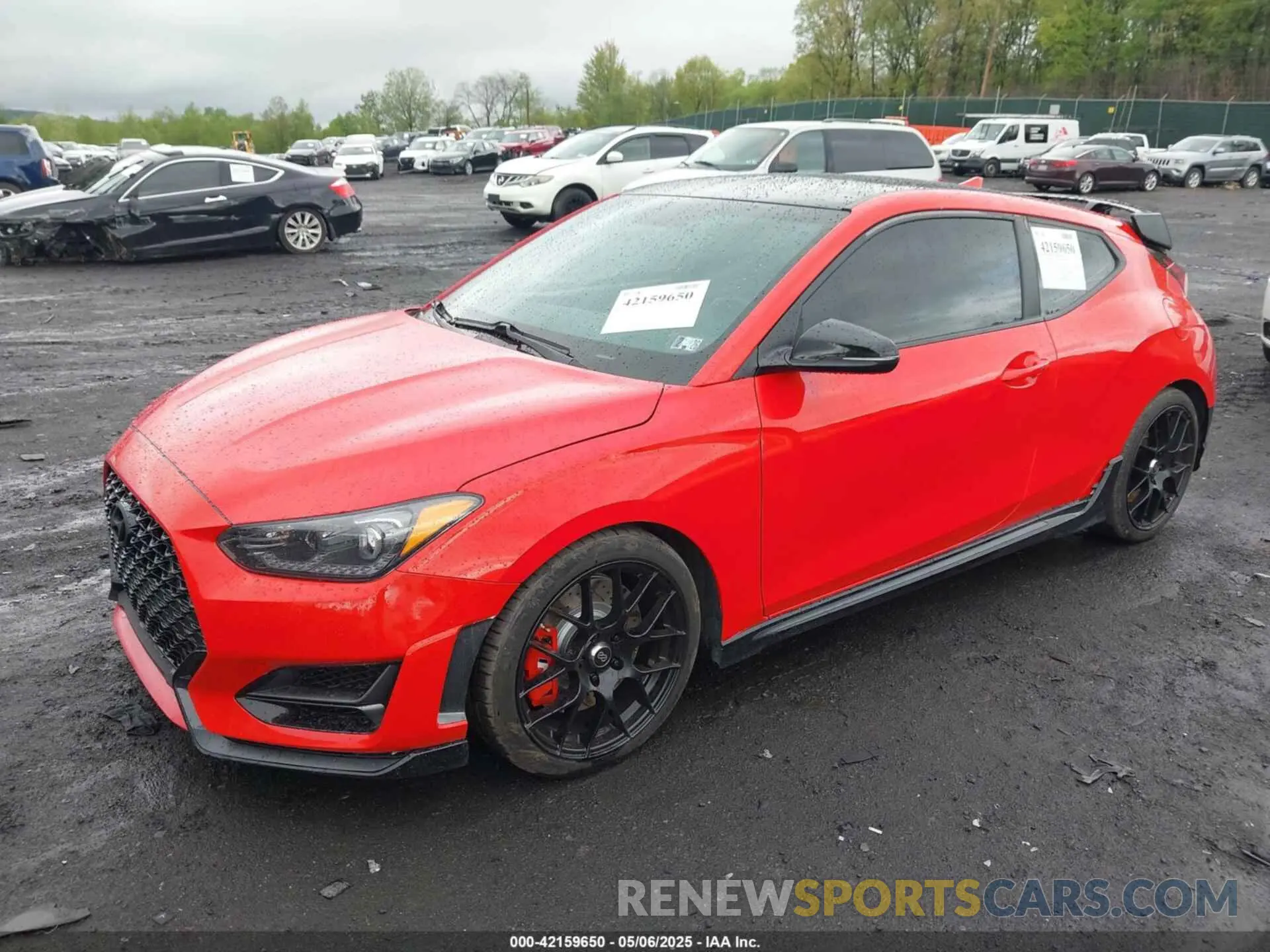 2 Photograph of a damaged car KMHT36AH1LU004630 HYUNDAI VELOSTER N 2020
