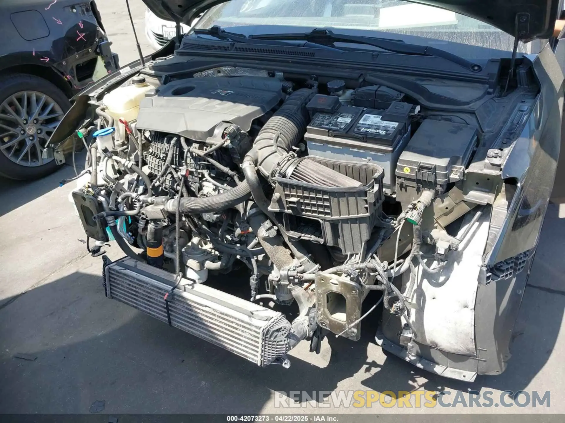 6 Фотография поврежденного автомобиля KMHT36AH1LU005437 HYUNDAI VELOSTER N 2020