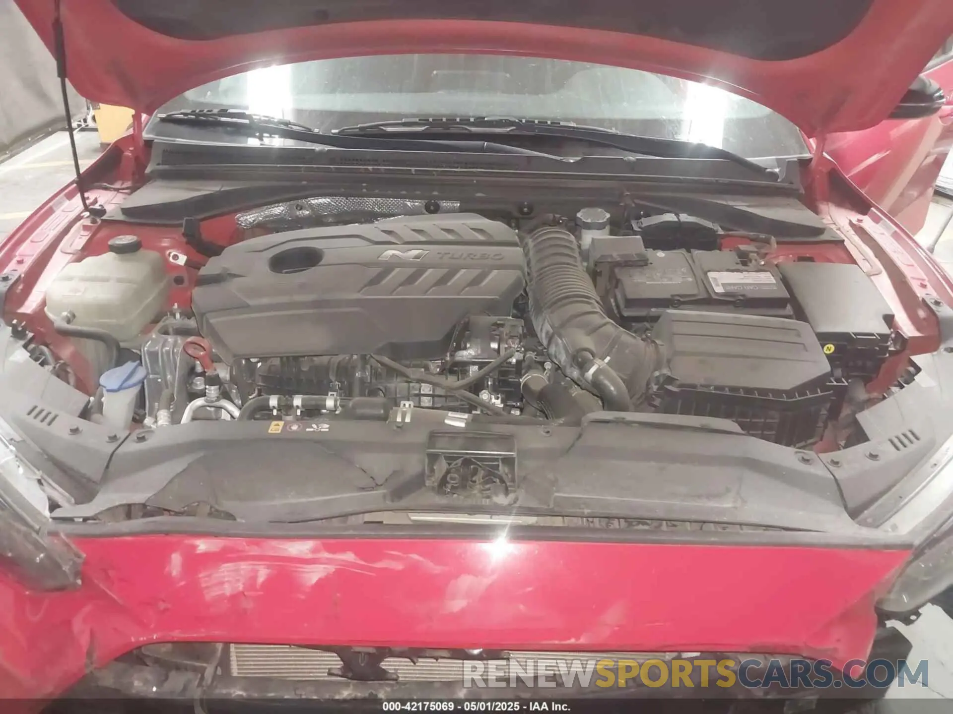 10 Photograph of a damaged car KMHT36AH6LU004297 HYUNDAI VELOSTER N 2020