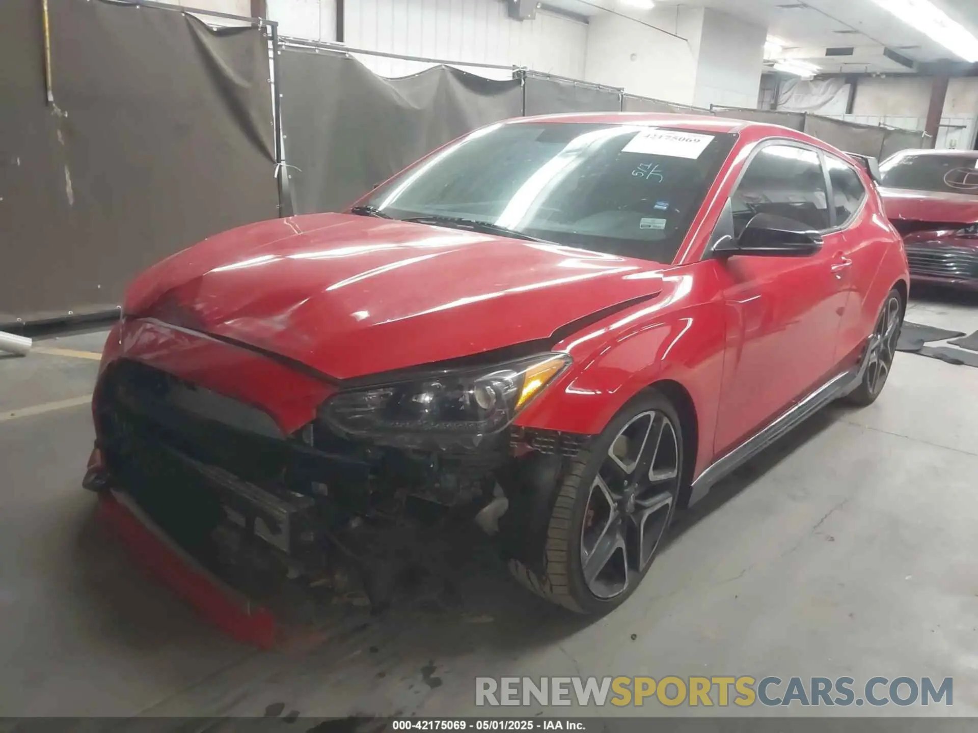 2 Photograph of a damaged car KMHT36AH6LU004297 HYUNDAI VELOSTER N 2020
