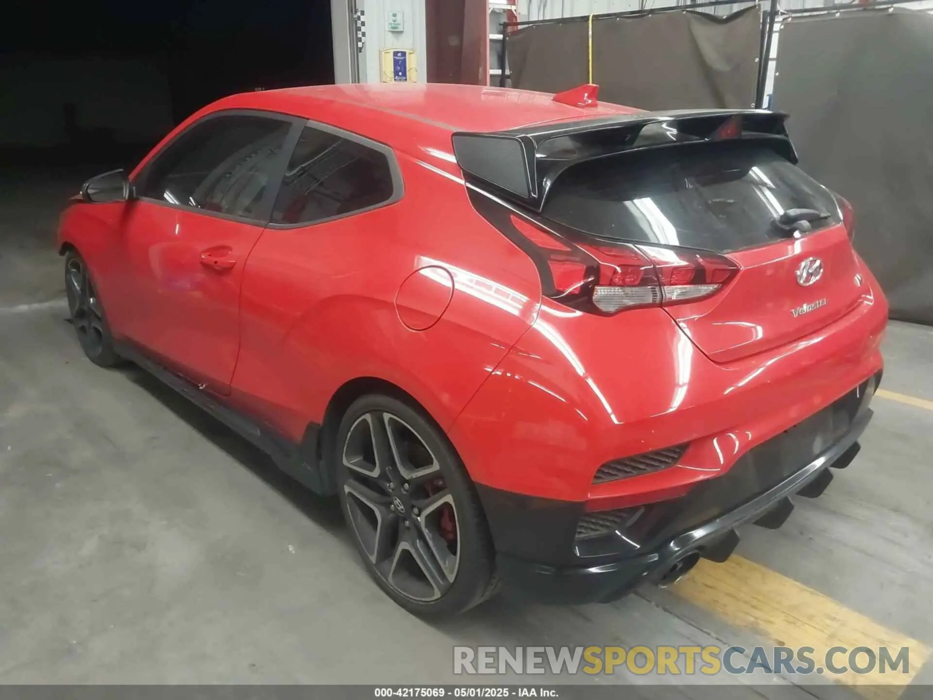 3 Photograph of a damaged car KMHT36AH6LU004297 HYUNDAI VELOSTER N 2020