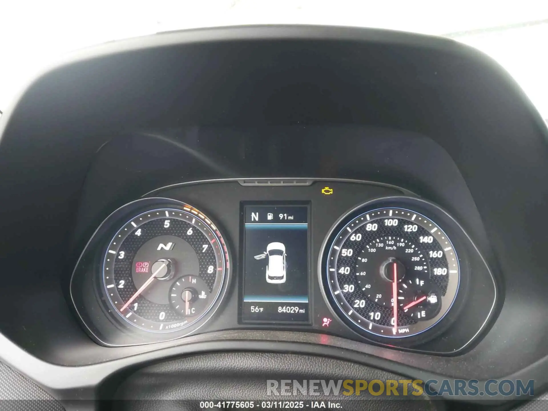 7 Photograph of a damaged car KMHT36AH6LU008009 HYUNDAI VELOSTER N 2020