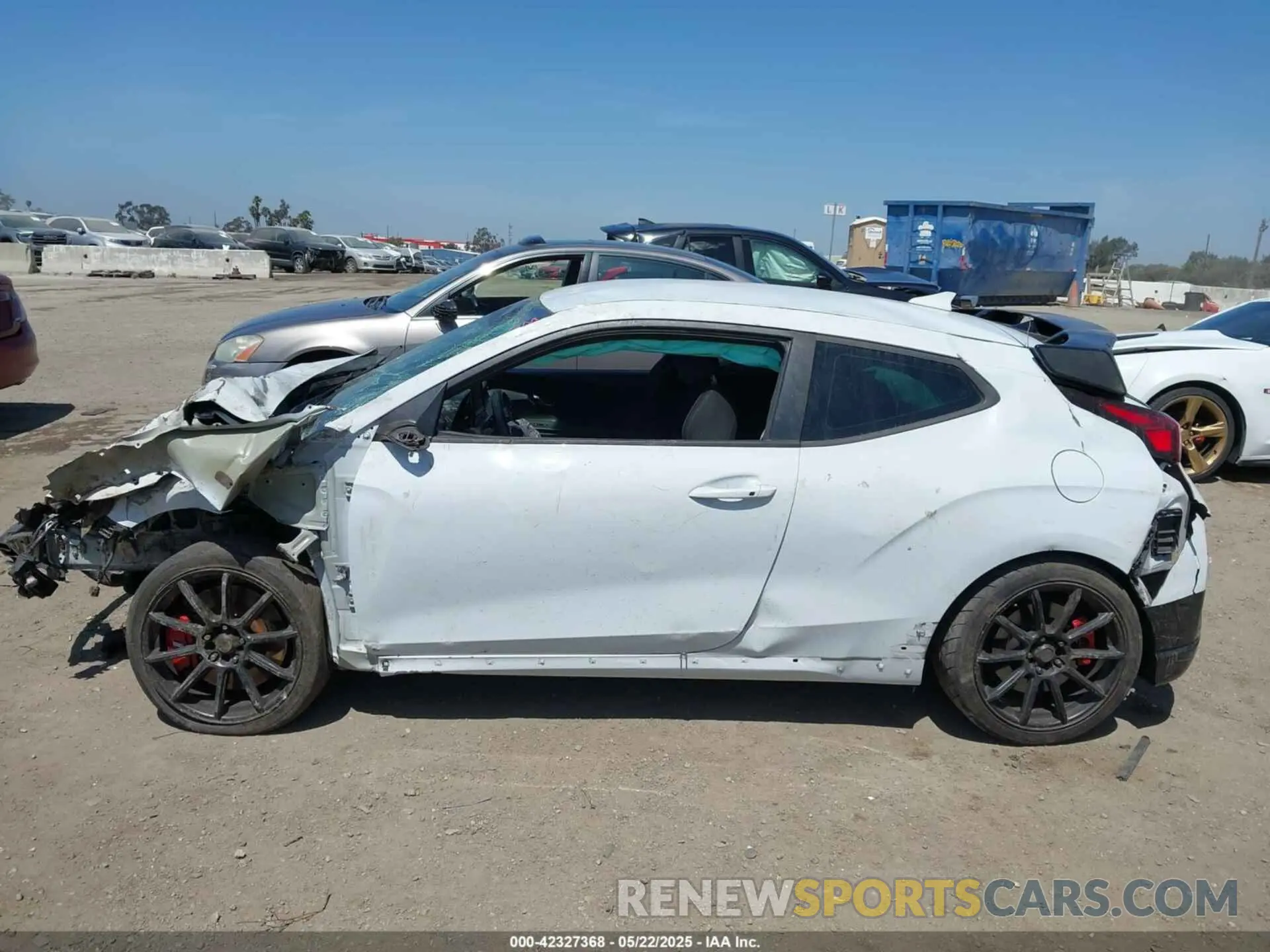 14 Photograph of a damaged car KMHT36AH9LU006142 HYUNDAI VELOSTER N 2020